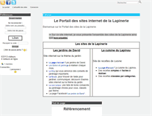 Tablet Screenshot of la-lapinerie.net